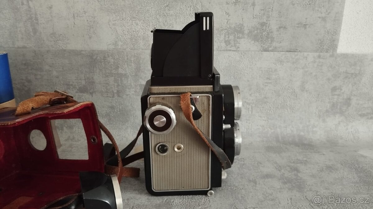 Starý fotoaparát Flexaret VI automat s brašnou, návodem, ori - 17