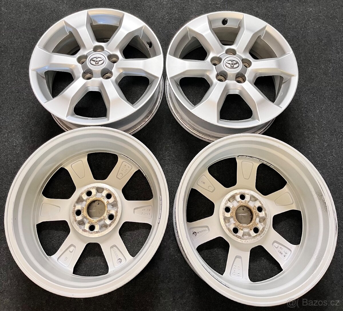 Toyota RAV4 3.generace originál alu disky - ET45 - 17