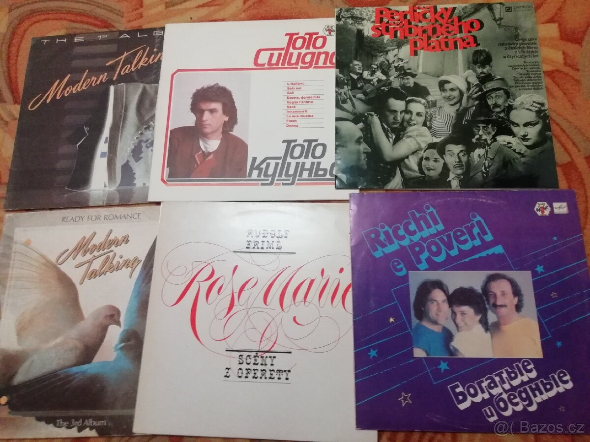 LP gramofon desky - 17