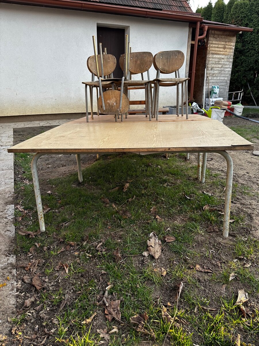 Venkovní dětský stoly s židlemi - 17