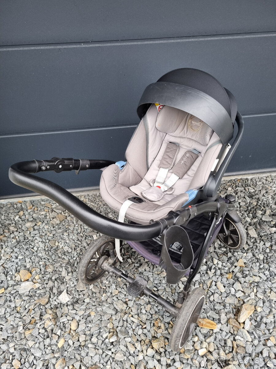 Kočárek Noordi Fjordi 3v1 s autosedačkou, dark grey (2021) - 17