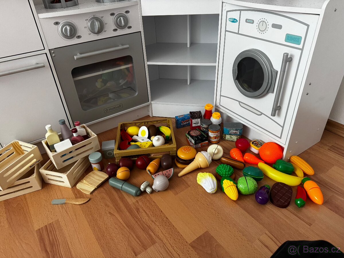 Dětská kuchyňka s velkým příslušenstvím - 17