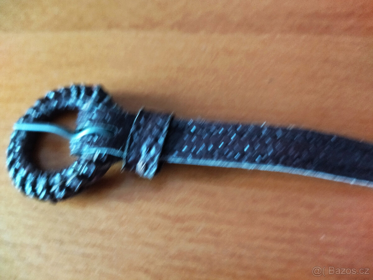 Kož. řemínky, přezky na opasky, dámské opasky - 17