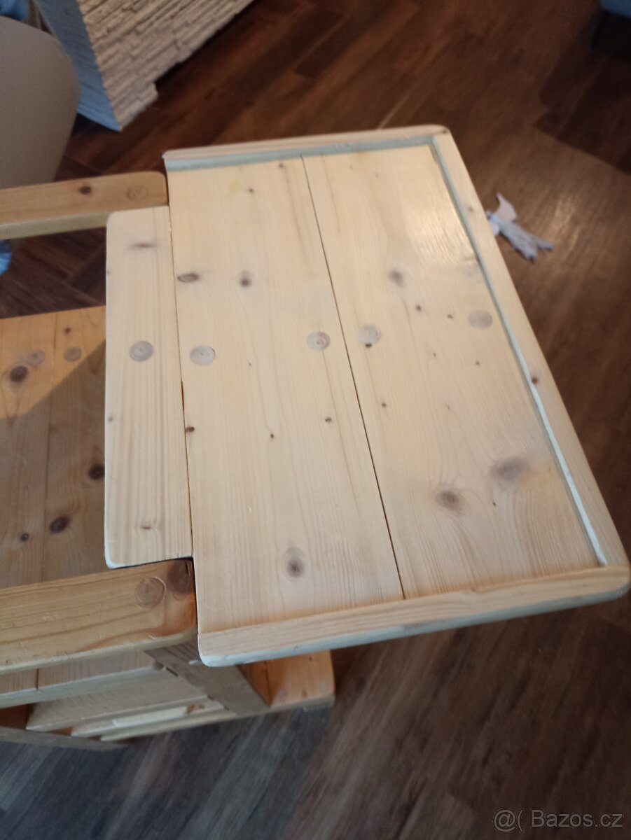 Dětská dřevěná rostoucí židle - 17