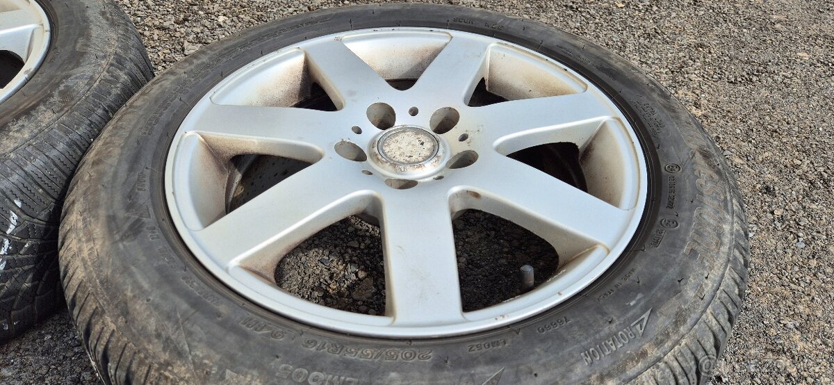 Alu kola Platin 5x112 7x16 ET42 VW Passat B7 205/55r16 - 17