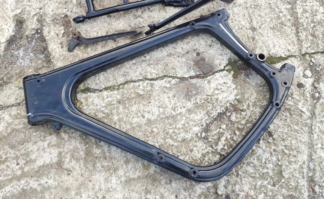 Ram přední vidlice nádrž kastlík IŽ350 IŽ49 DKW - 17