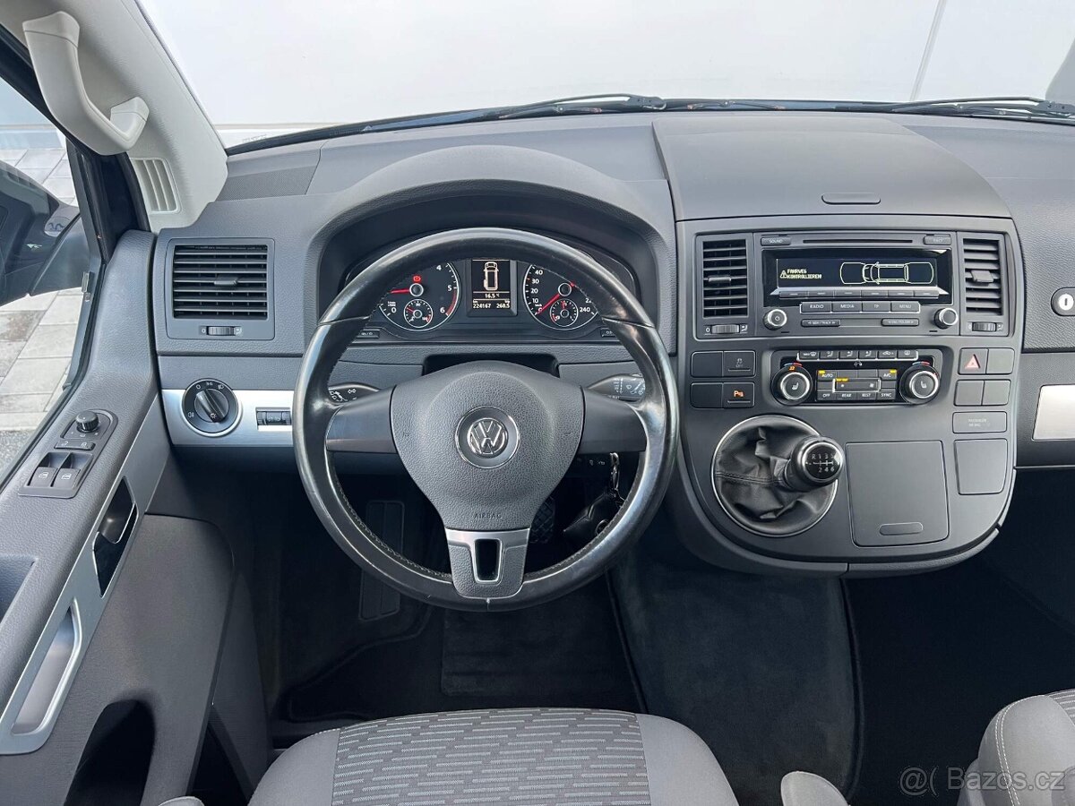 T5 MULTIVAN,2.0Tdi-103kw,COMFORT,2xŠoupačky,Nez.TOP,2012 - 17