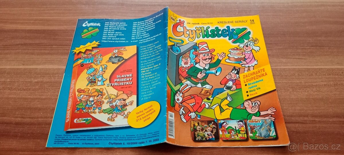 Čtyřlístek č. 339 - 516. - 17