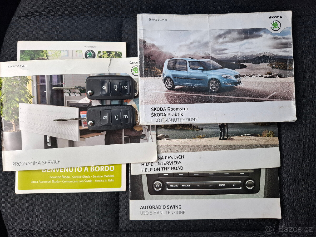 Škoda Roomster 1.2TSi 63kW,klimatizace,senzory - 17