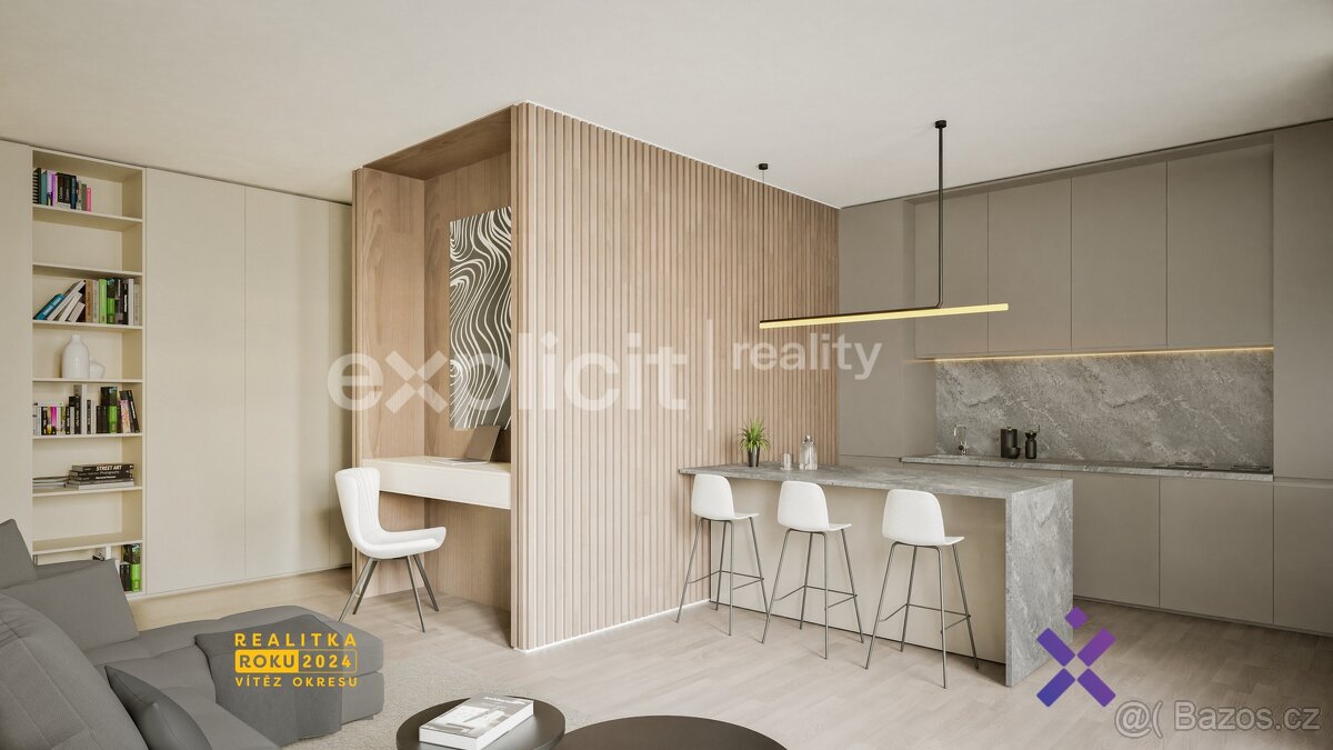 Prodej bytu 3+kk, 59 m²; Hostovlice, ev.č. 02212-1 - 17