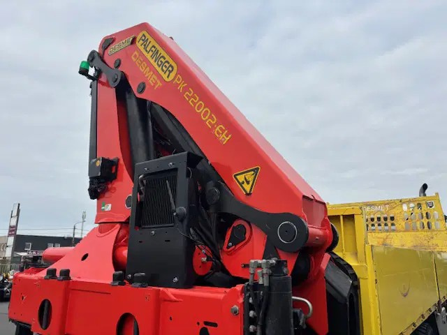 6x4 Eur5 Scania valník + HR - 17