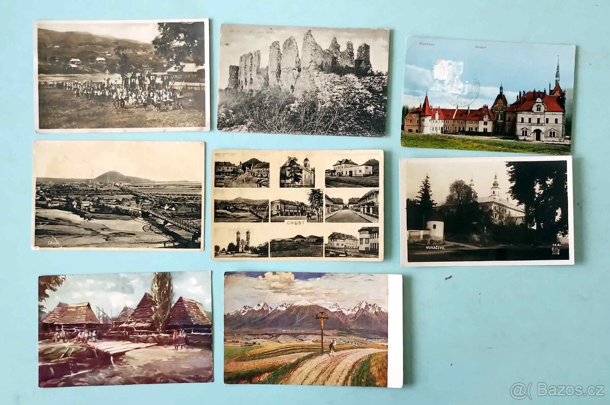 Staré pohlednice Československo a žánrové - 17