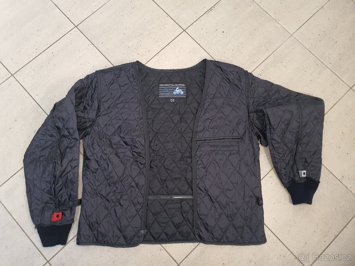 Mohawk MVS-1 Kůže Textil bunda na moto Harley XL - 17