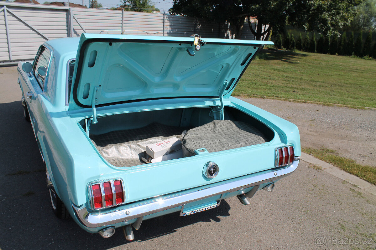 1965 Ford Mustang Coupe, 289 V8, automat, velmi pěkný - 17