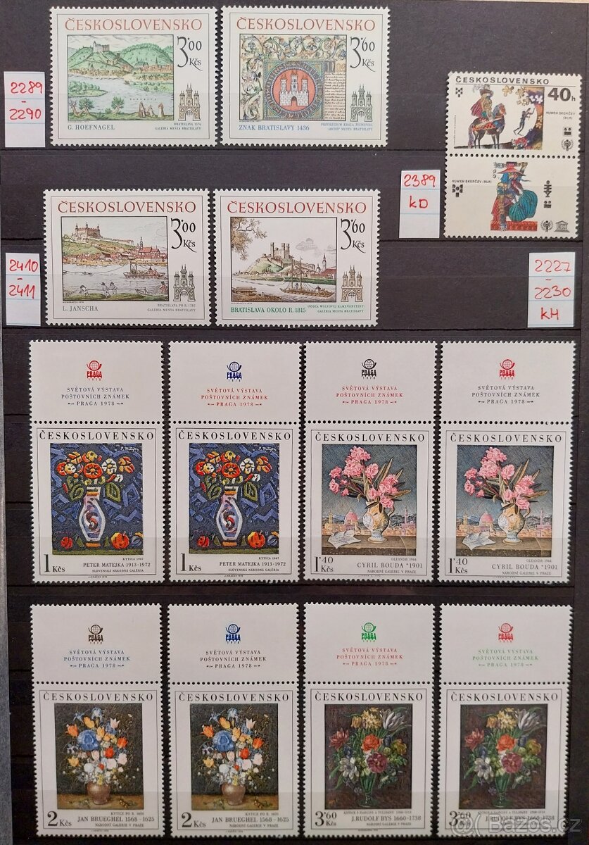 Známky ČSR – 1 - 17