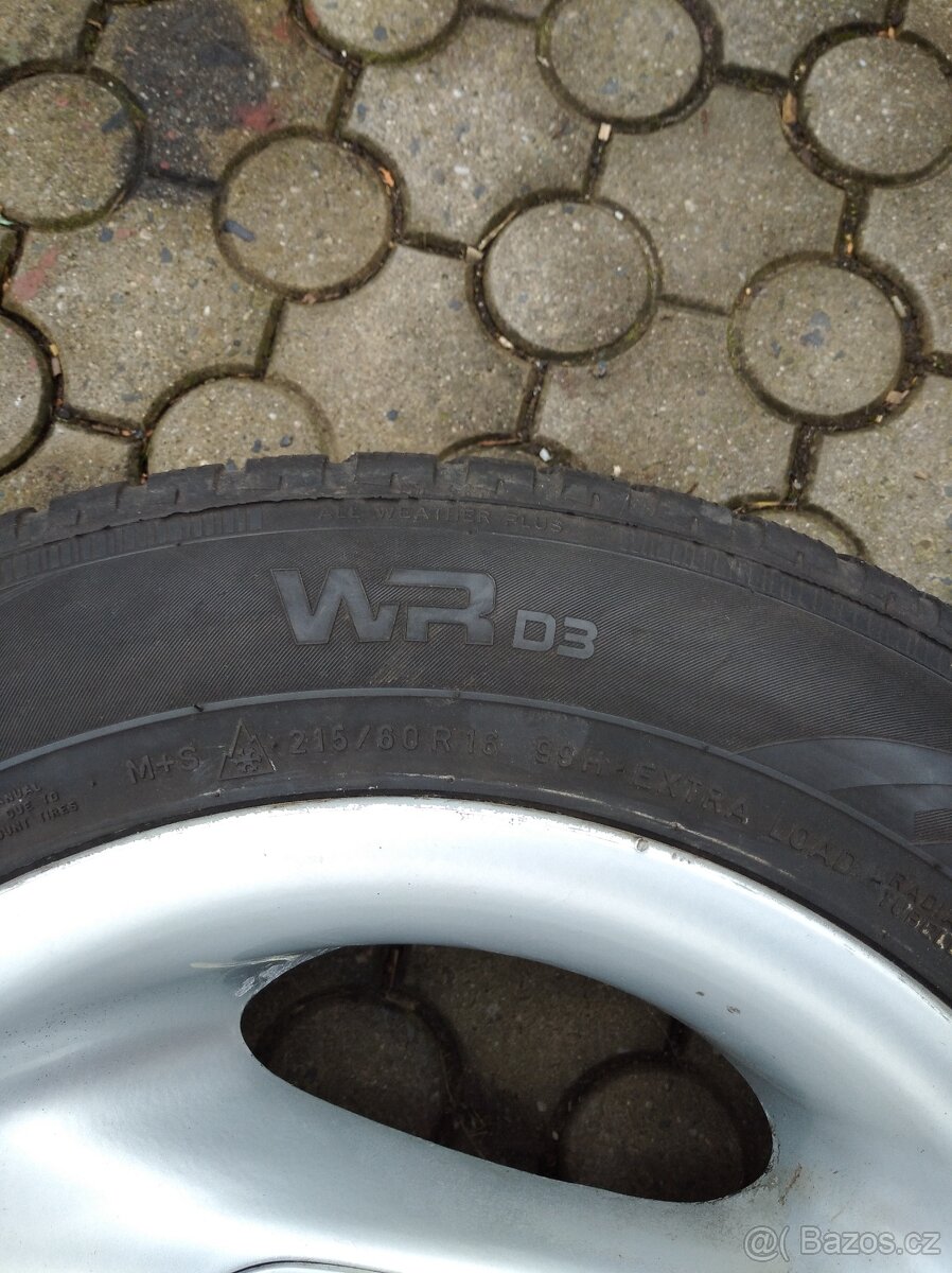 ALU kola OZ 6x139 r16 - 17