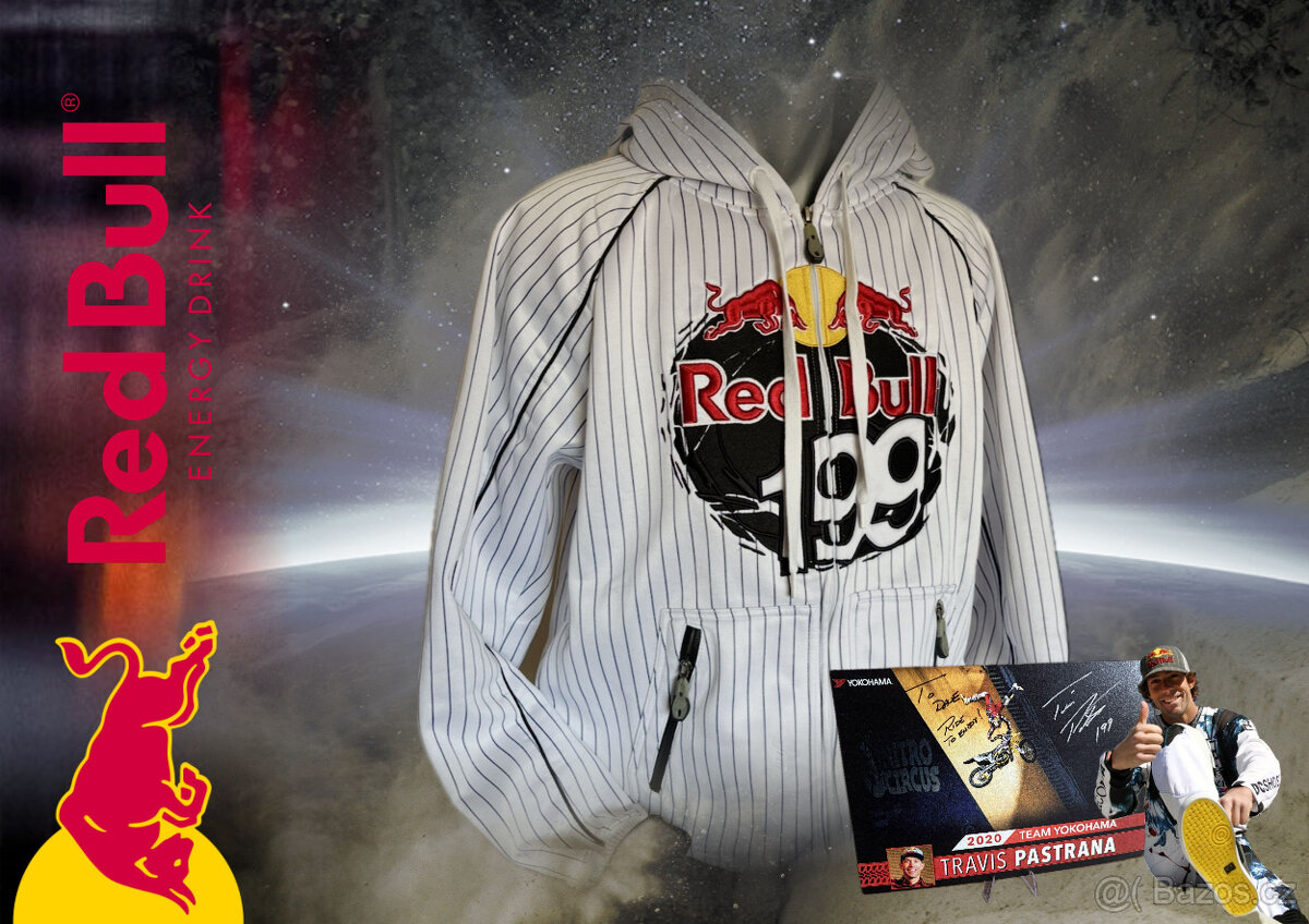 RED BULL HELMA + OKULIARE KINI + MIKINA + KARTA - 17