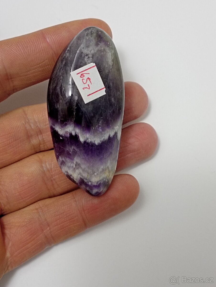 Ametysty tromlované Malawi - 17