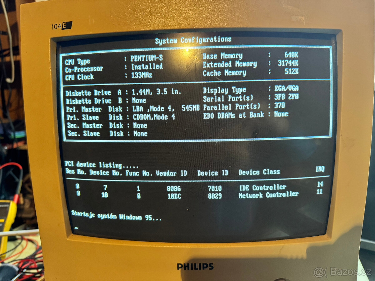 HISTORICKÁ PC SESTAVA - PO SERVISE - 17