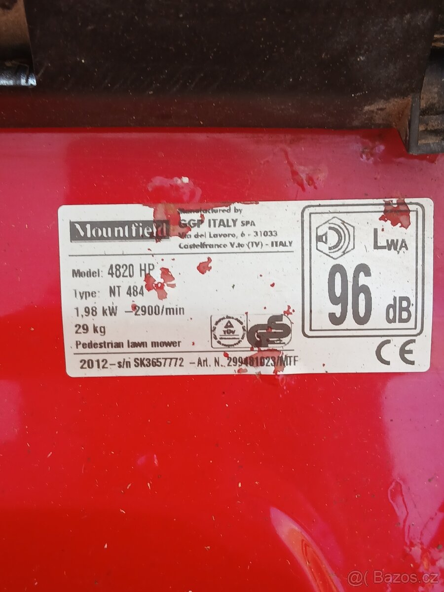 Mountfield sekačka bez pojezdu - 17