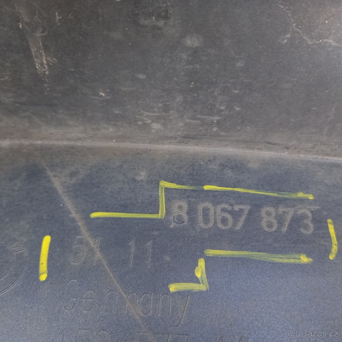 Bmw f30 predni naraznik m paket - 17