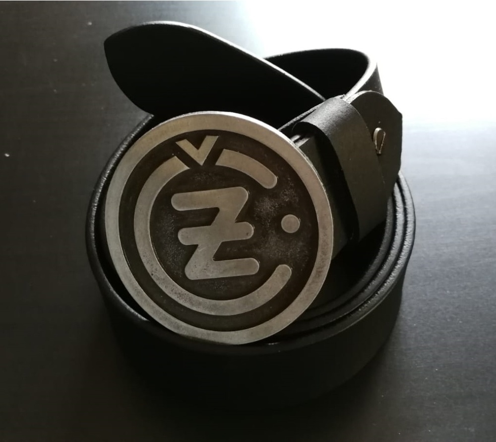 Luxusní kožený opasek s přezkou YAMAHA - nový, nepoužitý - 17