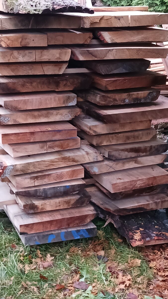 Dubové fošny, délka 2metry, síla 55mm - 17