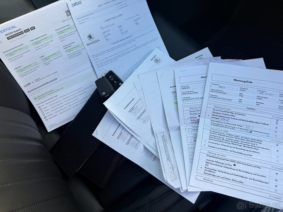 Škoda Superb 2.0TDi 110kW DSG, tažné, kůže, 1. majitel - 17