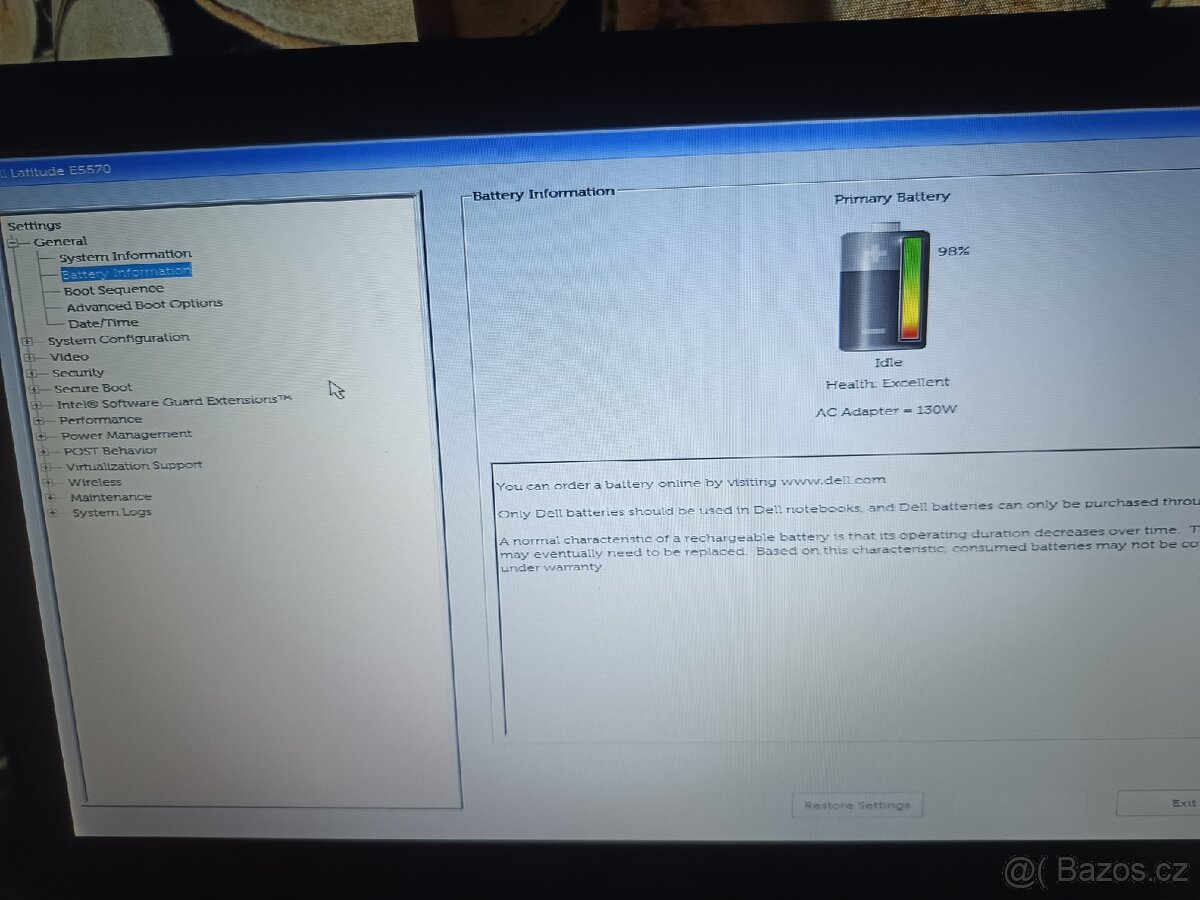 Ntb DELL Latitude e5570 Full HD - 17