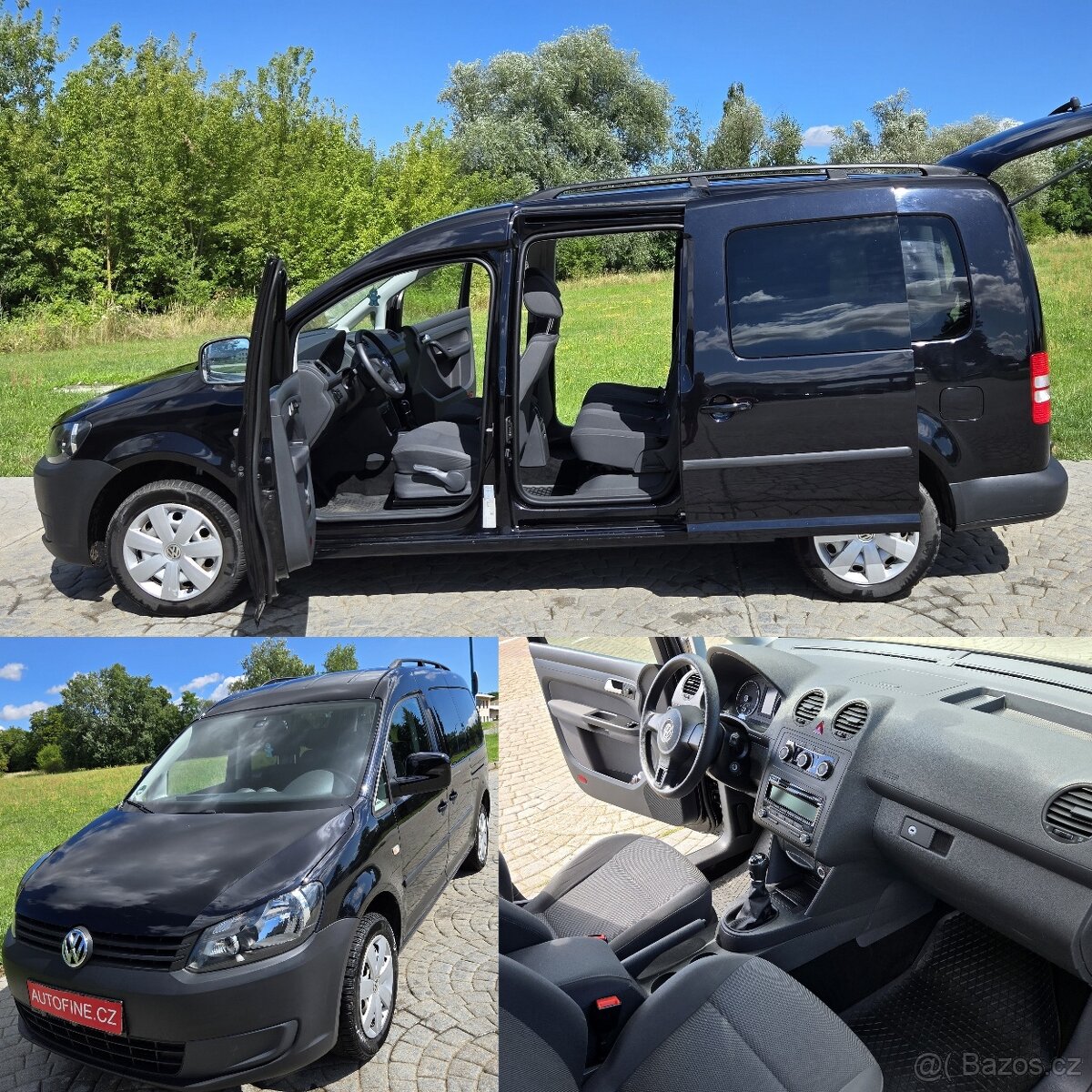VW CADDY 2,0 TDi LONG 103kW 7 MÍST, 1.MAJ 140.tkm VÝHŘEVY - 17