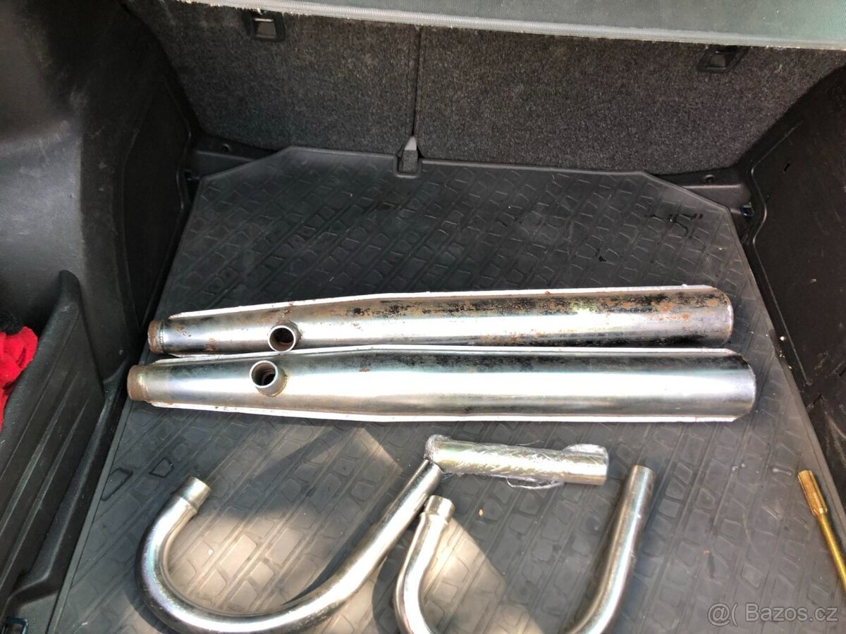 Originální nové výfuky kolena původní výroba CCCP Uloženka - 17