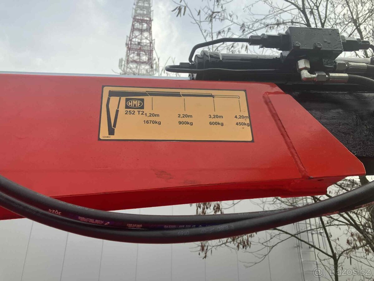 Iveco Daily 35C15 vyklápěč do 3.5t hydraulická ruka 1670kg - 17