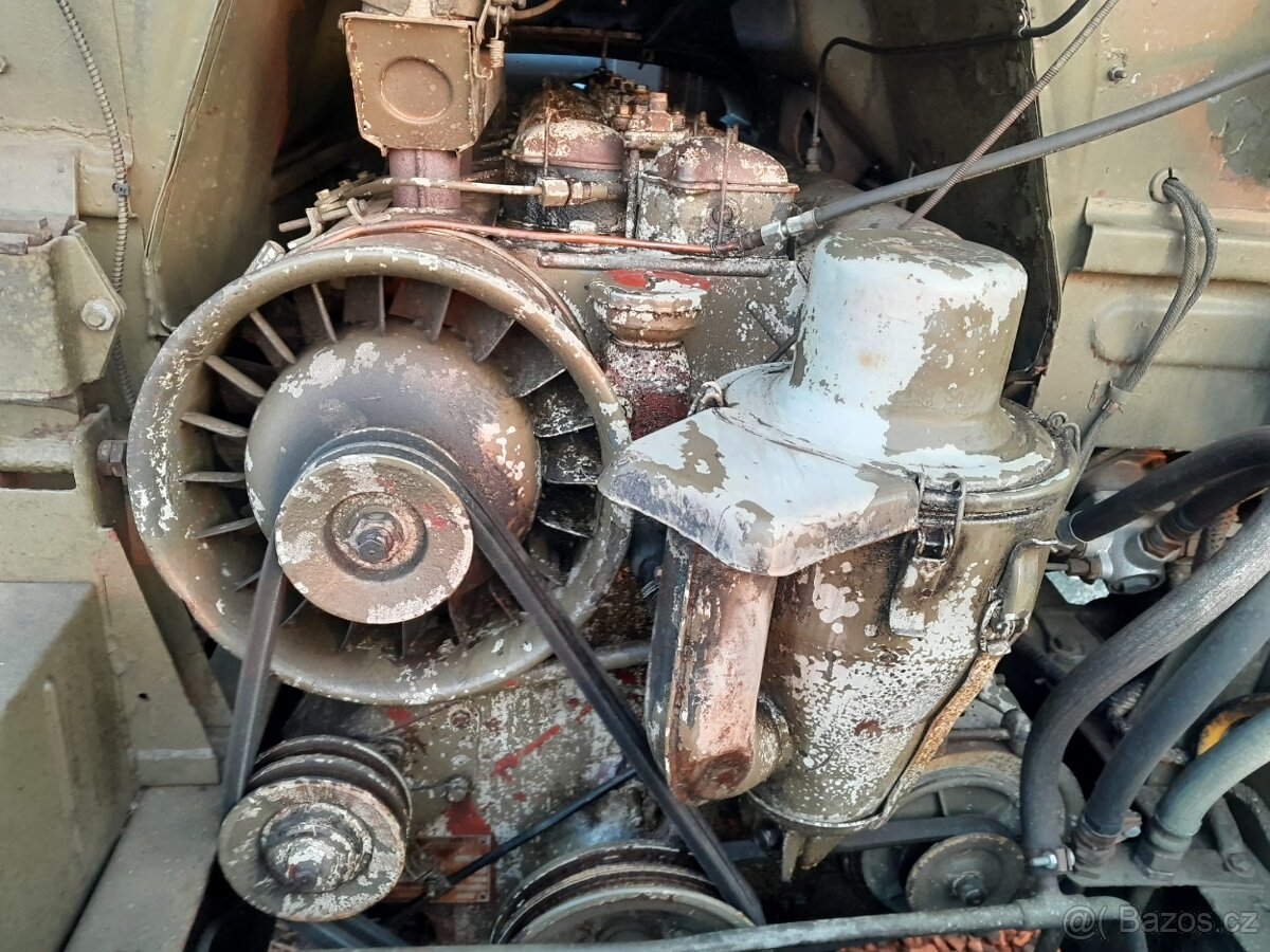 Vyvážečka Praga V3S do lesa s Hydr.rukou - 17