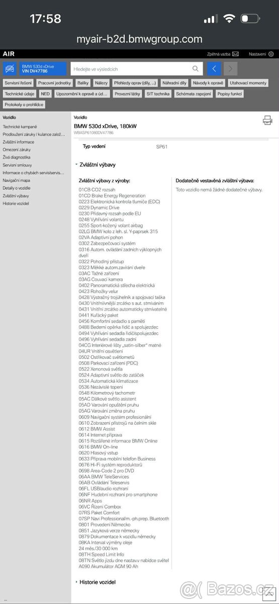 BMW GT 530d F07 Xdrive r.v. 2012 - 17