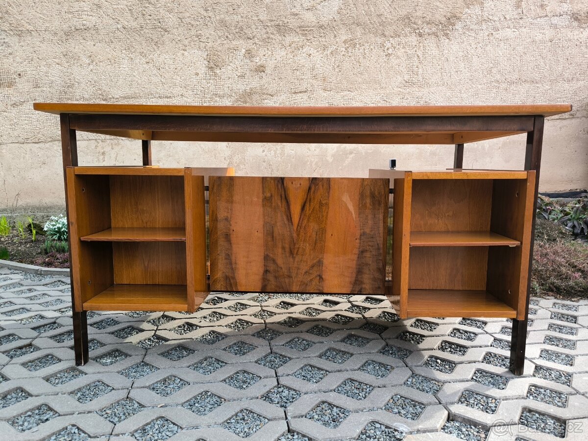 Retro designový psací stůl - Rumunsko - 60. léta - 17