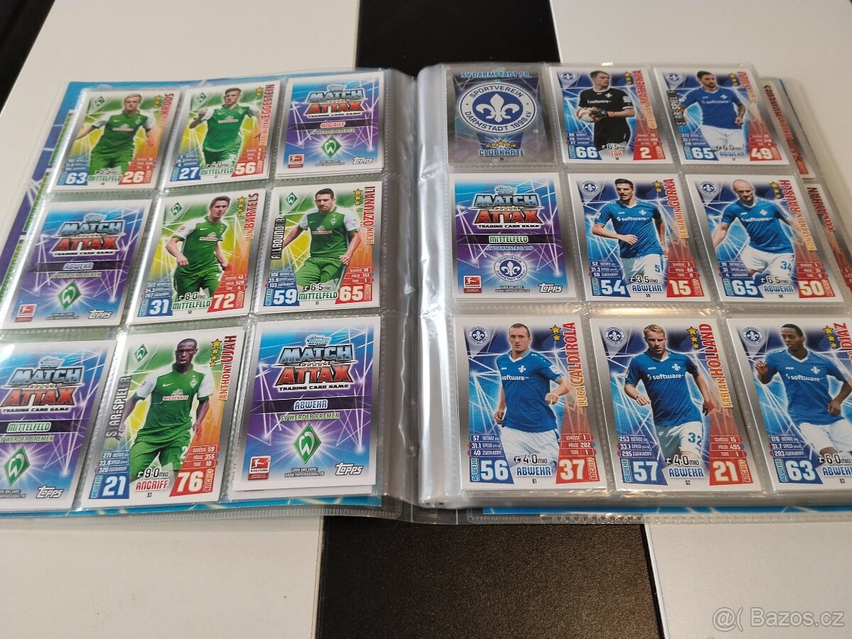 Sběratelské fotbalové kartičky viz foto - 17