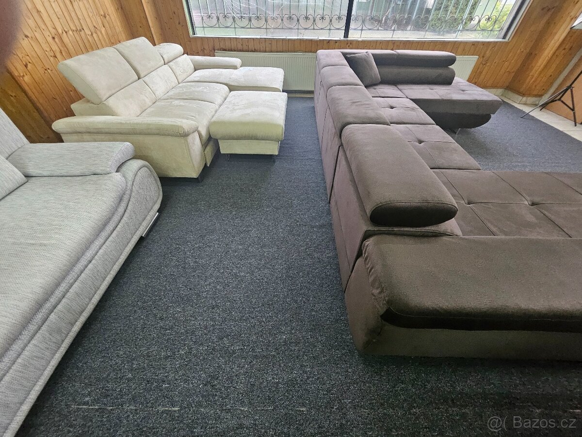 SEDACÍ SOUPRAVA TVARU - U - 17