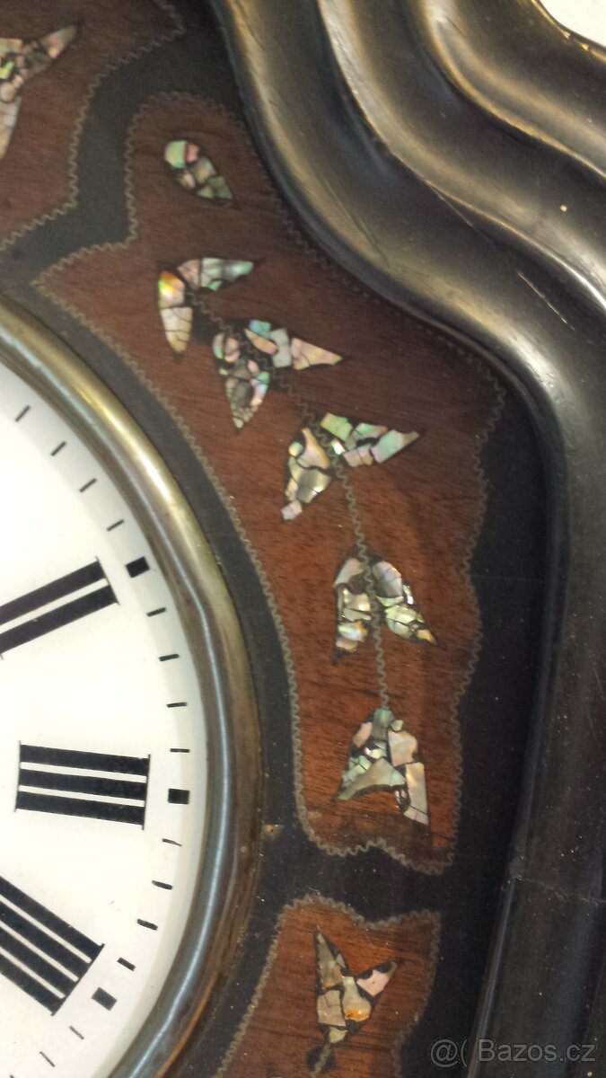 Starožitné nástěnné hodiny sbírka 6ks - 17