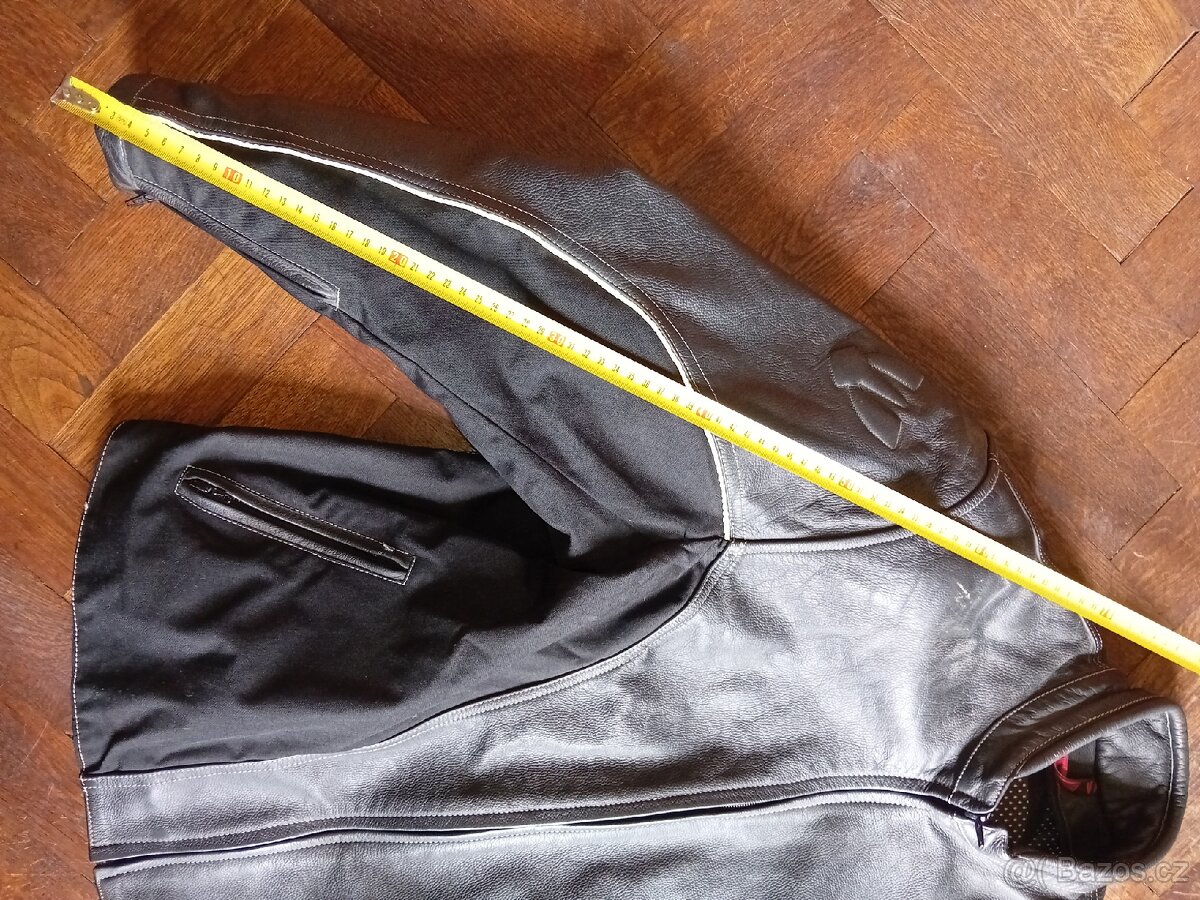 KOŽENÉ KALHOTY A BUNDA PSI - HOVĚZÍ KŮŽE - DÁMSKÉ - 17