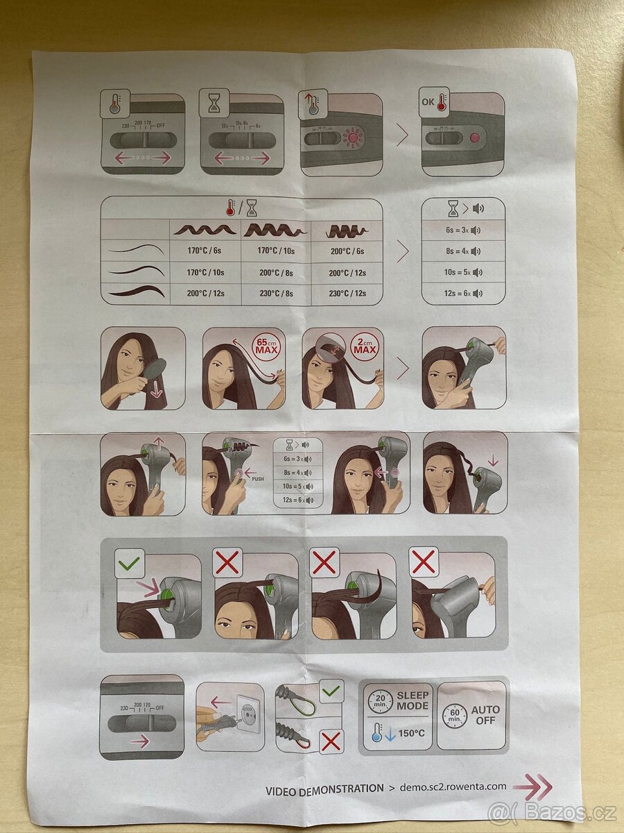 Kulma na vlasy Rowenta - 17