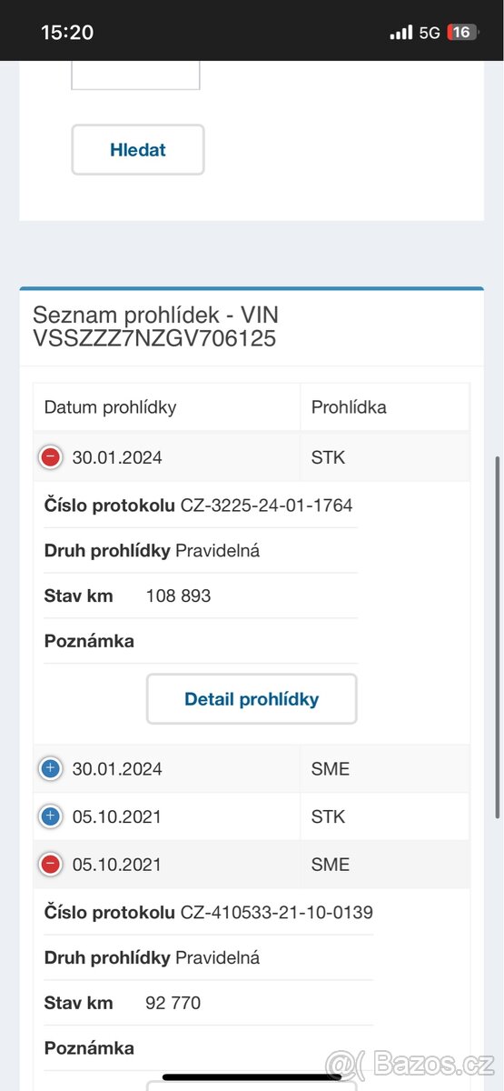 Seat Alhambra 2.0 TDi Automat 121k km 7 míst - 17