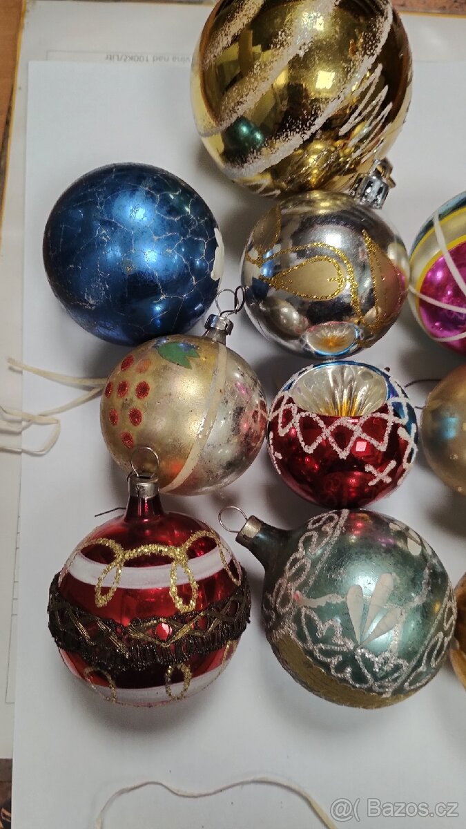 Vánoční ozdoby 1 - 17