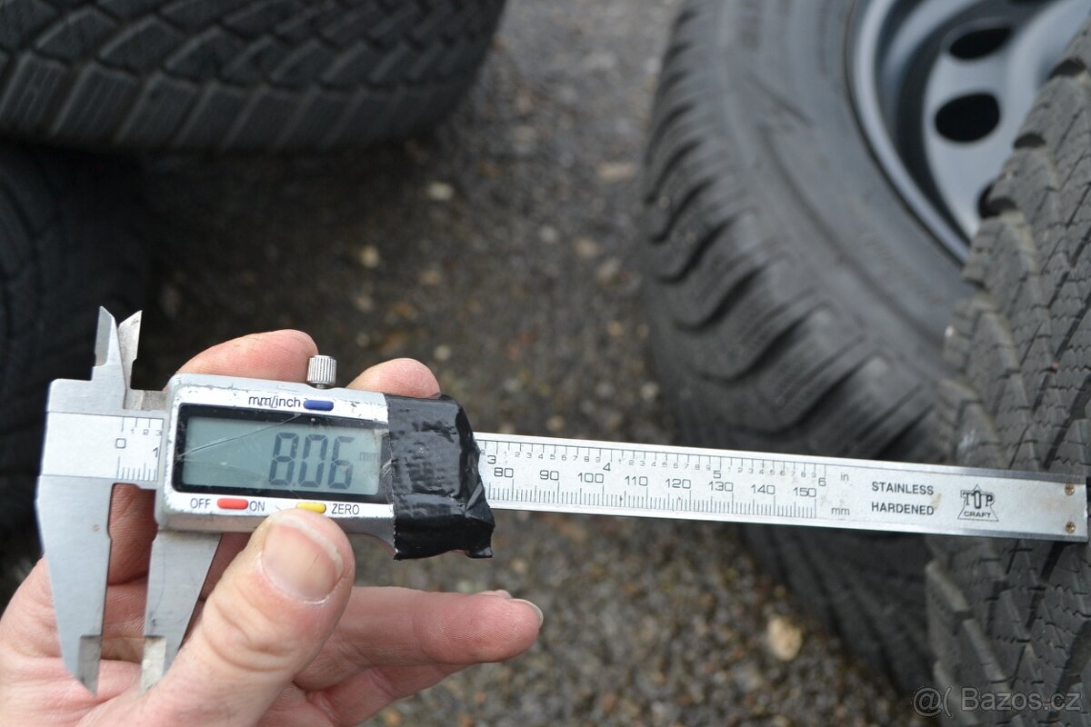 NOVÁ zimní sada Š.Kamiq/Scala+ 195/60R16 Bridgestone. - 17