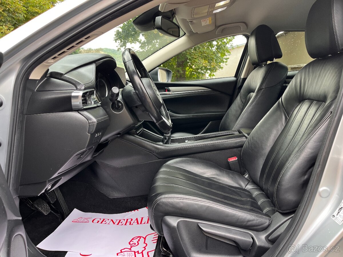 MAZDA 6 2.0i 2019,170TKM,HEAD-UP,FULL LED,KŮŽE,VÝHŘEV,ALU18 - 17