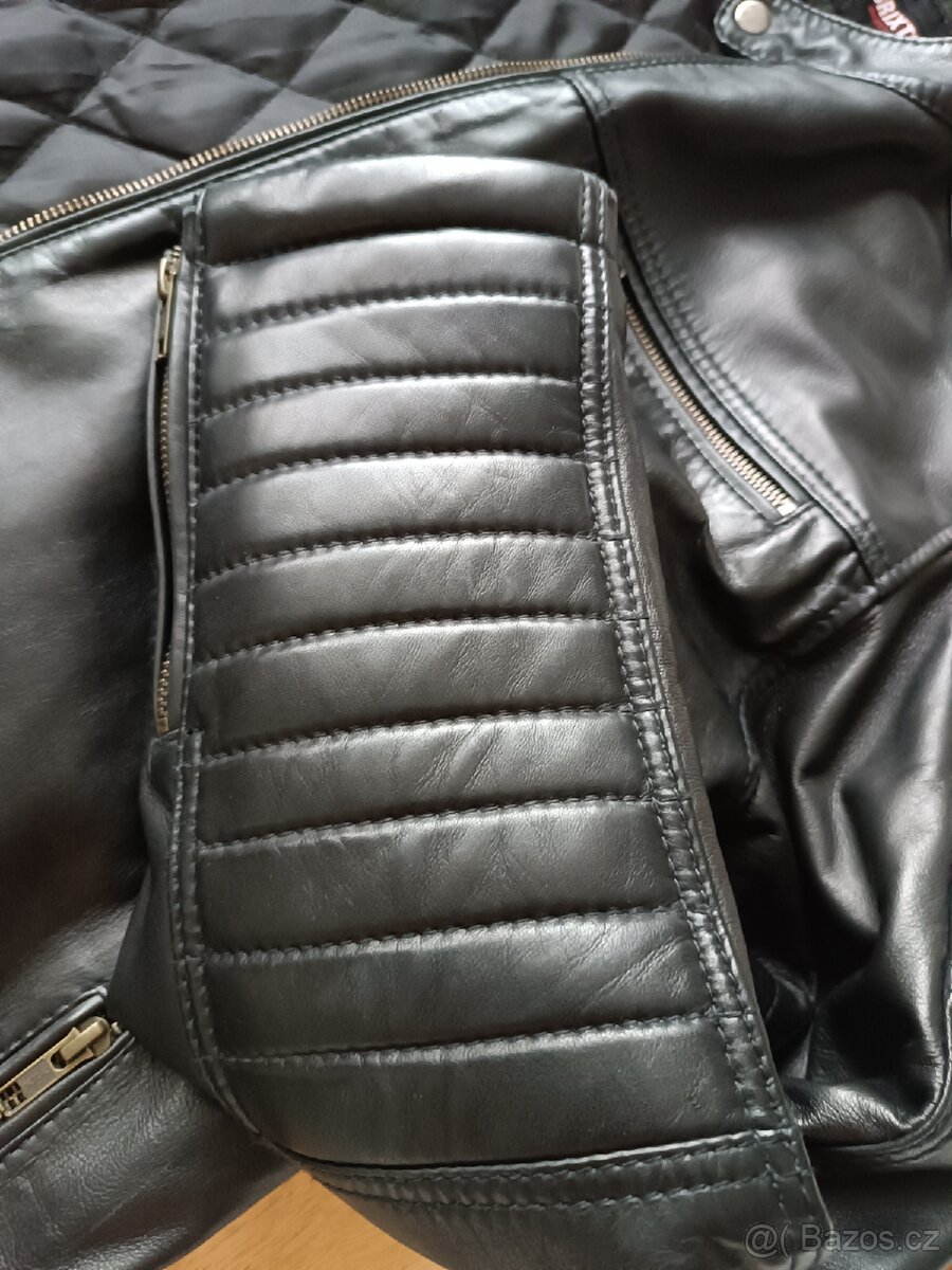 Pánská kožená bunda Brixton, XXXL. - 17