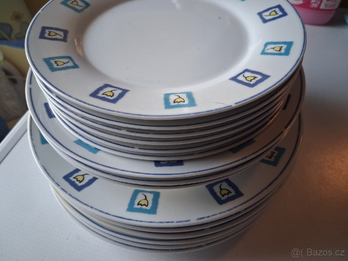 Jídelní souprava tulipany - 17