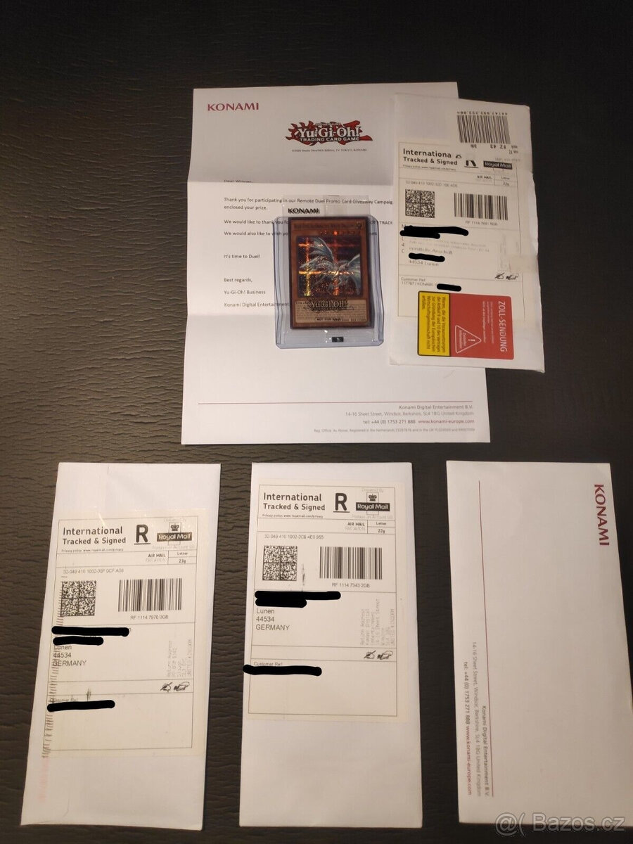 Yu-Gi-Oh Kolekce bez šarže - MEGA kompletní rozlišení - vče - 17