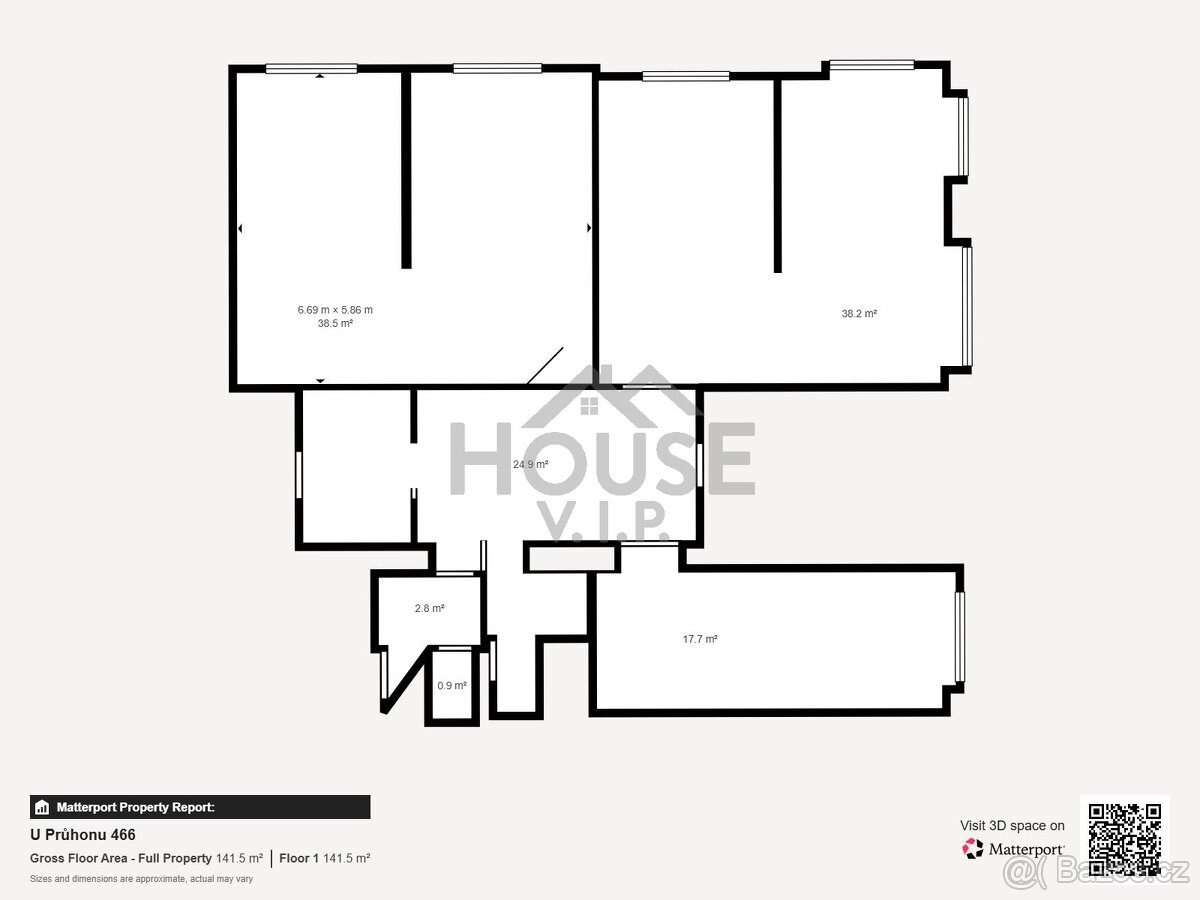 Pronájem kanceláří 38 m² – Kreativní centrum The Archive, Pr - 17