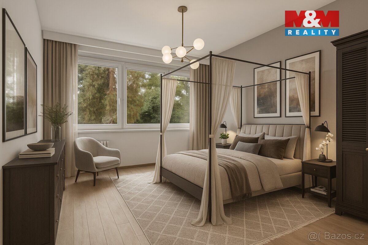 Prodej bytu 3+1, 80 m², Hradec Králové, ul. Čajkovského - 17