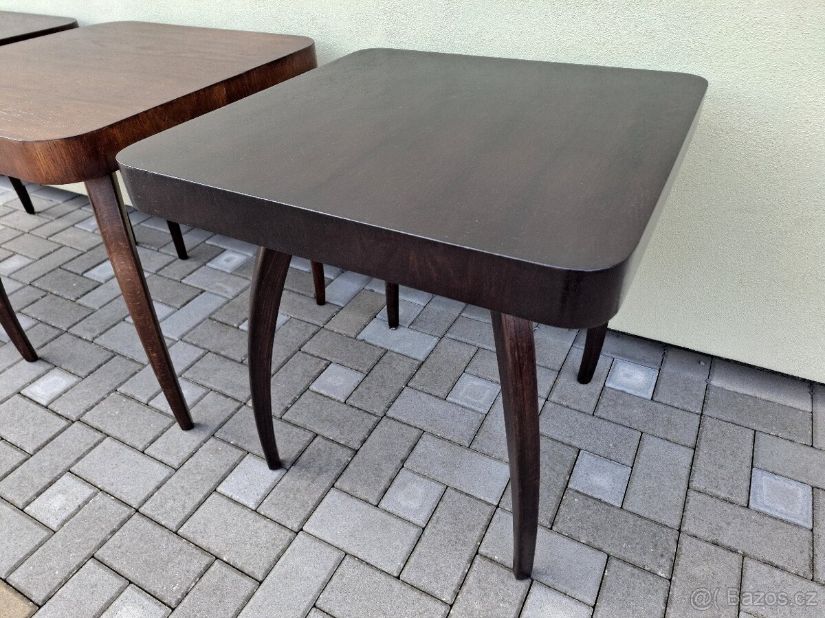 Konferenční stolek Halabala "pavouk" po renovaci - 17